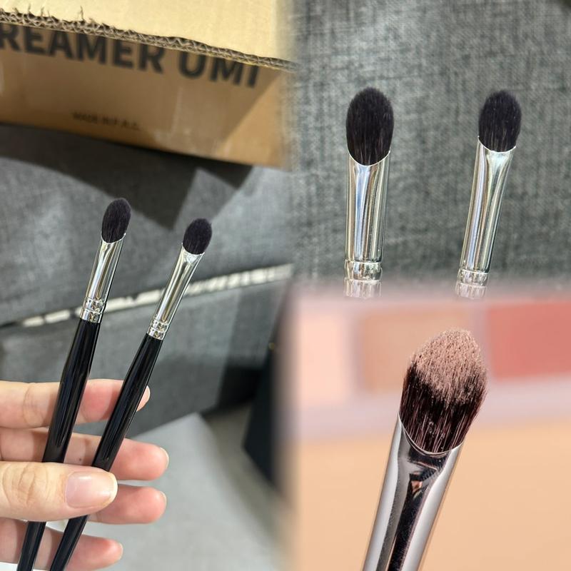 [MUA 1 TẶNG 1] Cọ Mắt, Tán Khối Mũi form vát xéo lông dê A11