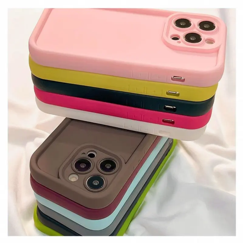 Case Casing Matte TPU Softcase Untuk Redmi 13C 12 9A Note 13 Pro 9C A1 A2 Note 9 Pro 10 S 11 12 Pro Max Plus 12C Xiami POCO C31 M5S X5 X6 Pro C65 Fashion Full Cover Shockproof Handphone Case 6
