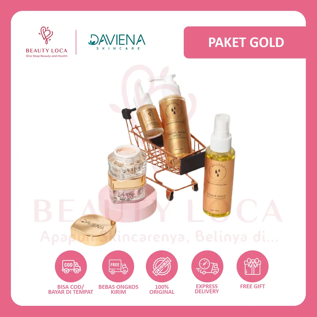 DAVIENA SKINCARE GOLD | GOLD SERIES DAVIENA SKINCARE