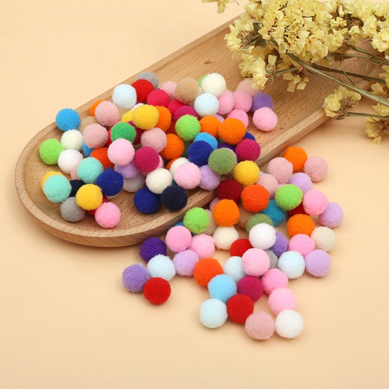 Product Introduction of Bóng Pompom Macaroon, Bóng Nhồi Bông Nhiều Màu Sắc, 10Mm, Bóng Nhồi Bông Lông Mịn, Thủ Công Tự Làm Đồ Trang Trí Đồ Chơi, Phụ Kiện Chất Liệu Băng Đô, 100 Chiếc / lốc, [Evl] 18