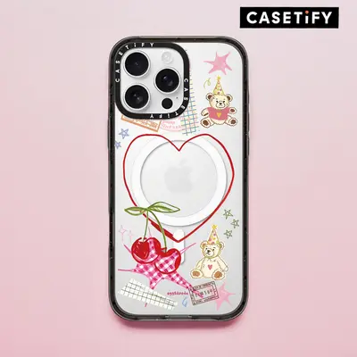公式 CASETiFY Hello Kitty iPhone16 MagSafe Hello Kitty Iphone 16 Promax Phone Case With Mirror Finish