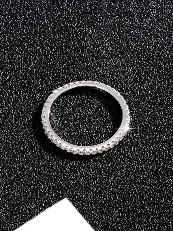 Heart Shaped Rhinestone Decor Promise Ring, Fashion Jewelry for Party, Daily Clothing Decor, Trendy All-match & Exquisite Jewelry for Birthday Gift 8