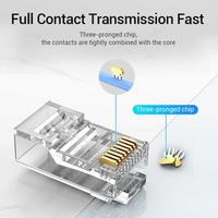 Gambar Modular Connector Vention RJ45 UTP CAT6 IDD 10 Pcs Ethernet Network dari Reformasi Computer Kota Administrasi Jakarta Barat 4 Tokopedia