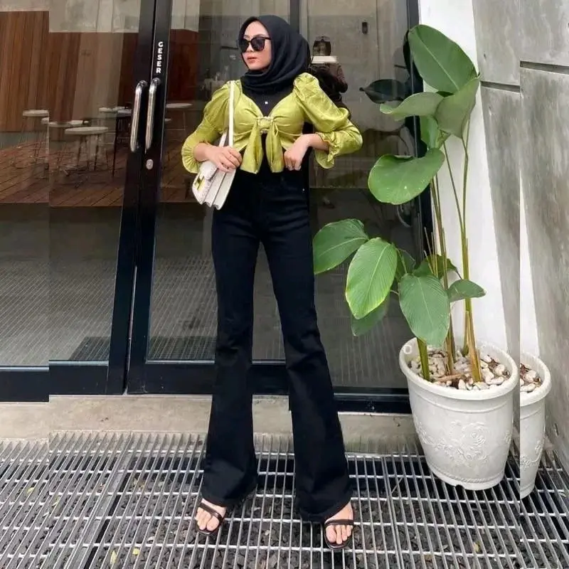 CELANA CUTBRAY JEANS WANITA LOSEE CELANA CUTBRAY LOSE KEKINIAN 5