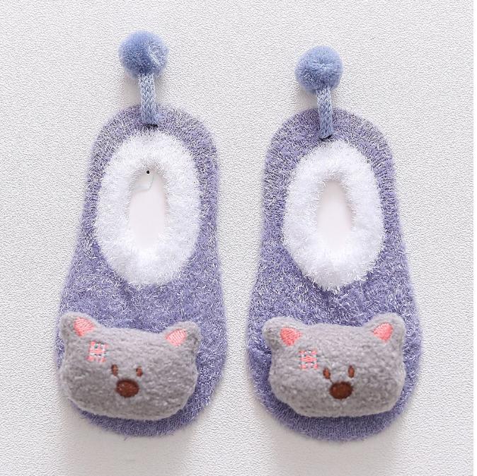 Sepatu Prewalker Kaos Kaki Korea Anak Bayi Kaus Kaki Bulu Lembut Motif Animal Baby Socks Kaos Kaki Anak Lucu 4