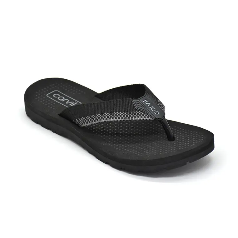 Carvil Sandal Flat Jepit Pria TEVEZ-M  .