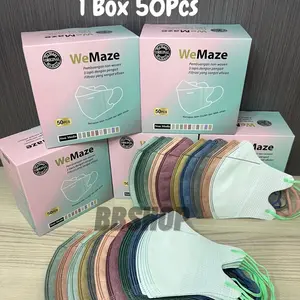 Masker Duckbill WEMAZE Isi 50Pcs 1Box