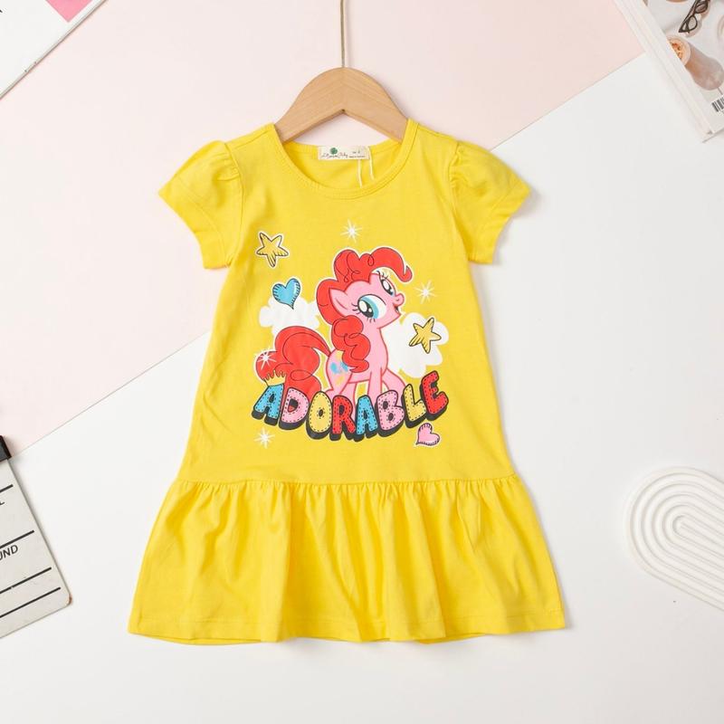 Váy đầm bé gái size 2-10 tuổi, đầm cotton cho bé gái, váy đầm cotton trẻ em  chất cotton mềm mát - TUỆ MINH 3