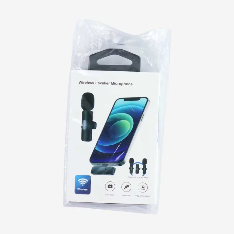 Mikrofon Wireless Lavalier Microphone USB Type C 2.4GHz - E60 7