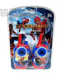 Mainan Anak - Walkie Talkie Hate Spiderman Homecoming Merah Telepon