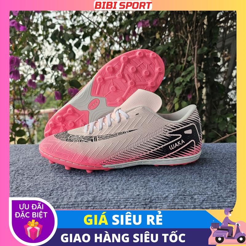 LIVE - SALE SỐC 50% Giày Đá Bóng WAKA VAPORR 16 ACADEMY Đế Đệm EVA SALE SỐC KHÔNG TẶNG QUÀ - Đế Cao Su Đã khâu Full Đế