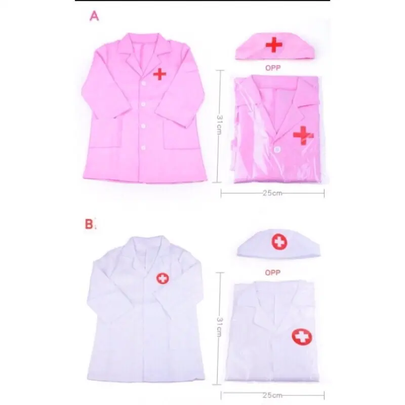 Baju Dokter Anak/Kostum Baju Dokter Anak/Mainan Kostum Dokter 6