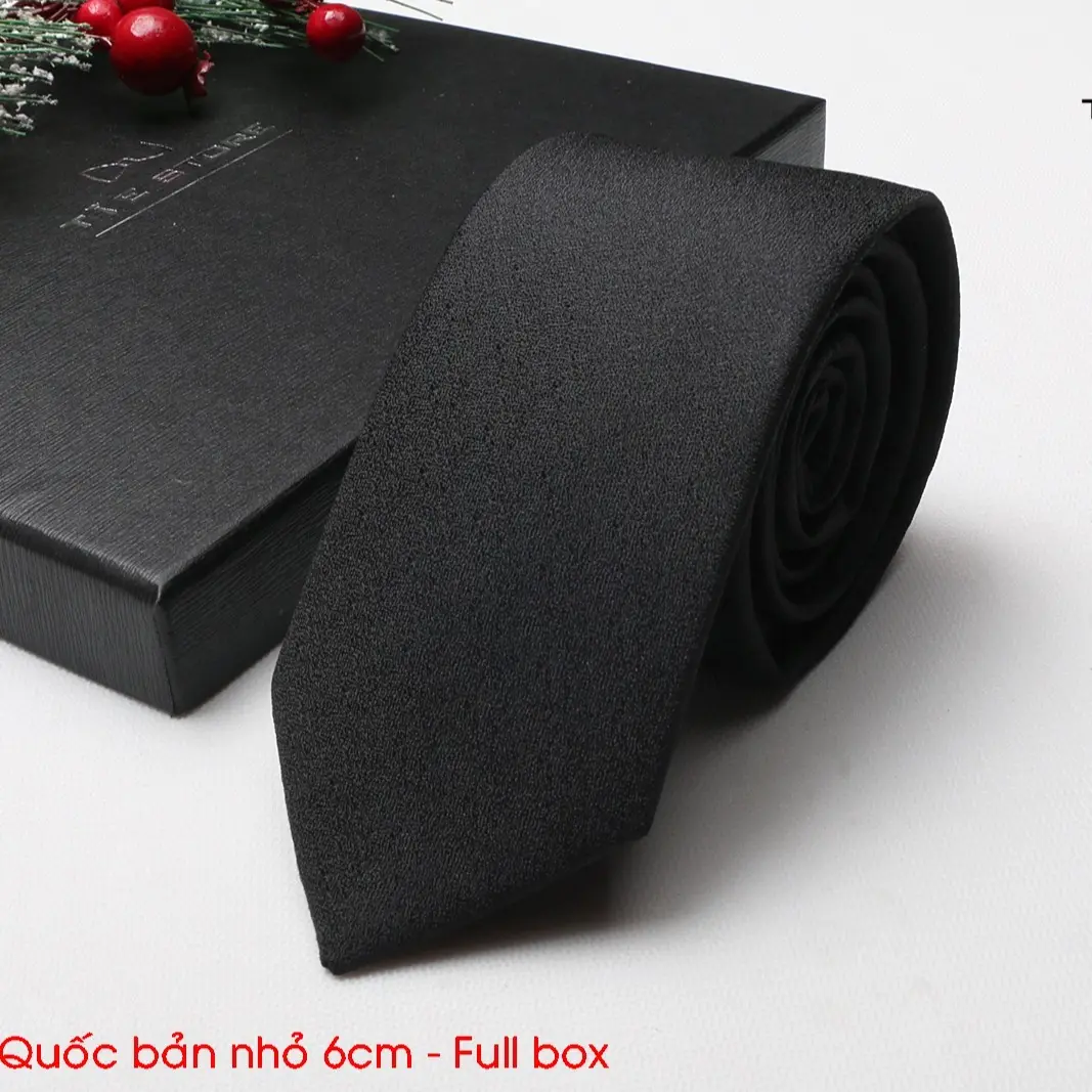 cavat công sở cao cấp- cavat bản 6cm Cotton