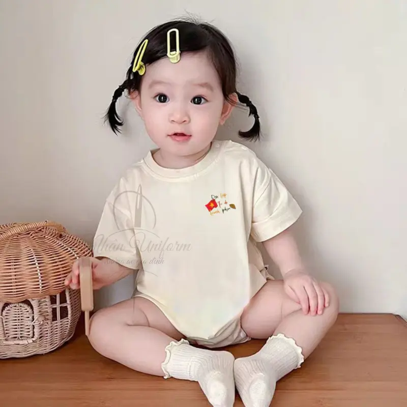 Áo thun yêu nước hình in ẤM NO HẠNH PHÚC sắc nét chất cotton 4 chiều thoáng mát, đủ size - Áo gia đình Nhân Uniform 5