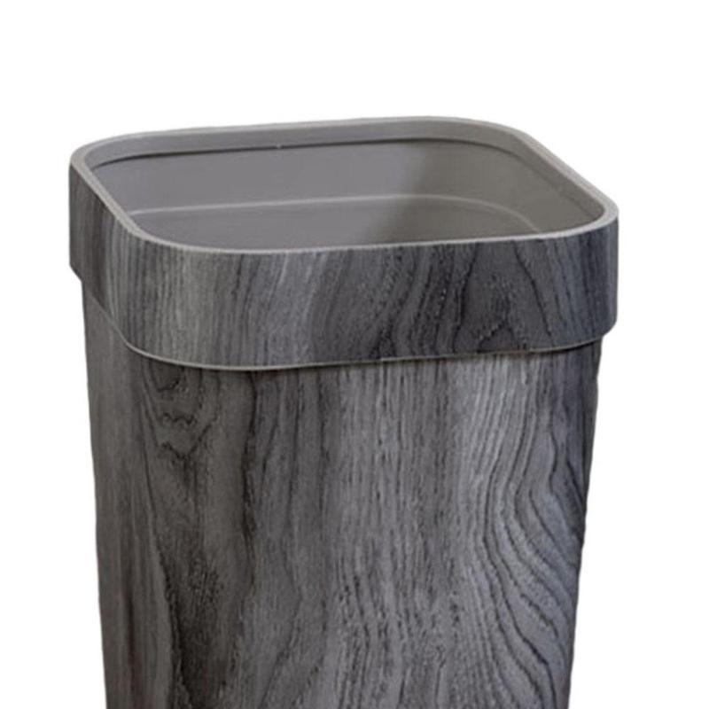 Product Introduction of Retro Waste Bins Creative Square Wastebasket for Bedroom Powder Rooms Office 2