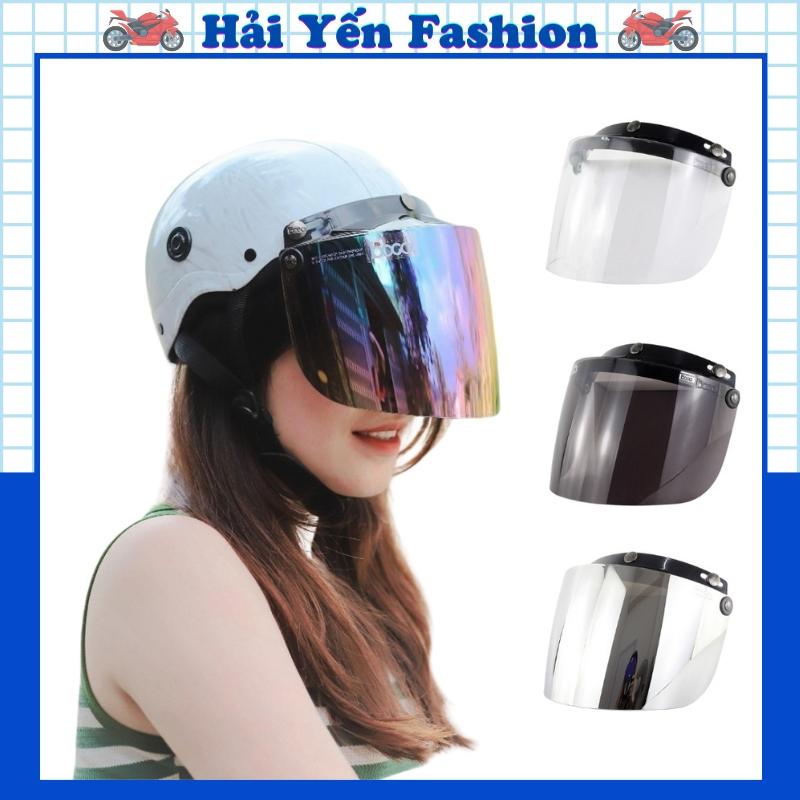 Kính Bogo Bogo KLT A36 Gắn Nón Bảo Hiểm Các Loại Nón Bảo Hiểm 3 4 Và 1 2