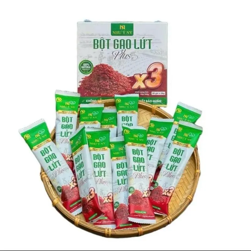 Bột gạo lứt Như ý NY Plus X3 ( 20 gói) ngũ  cốc