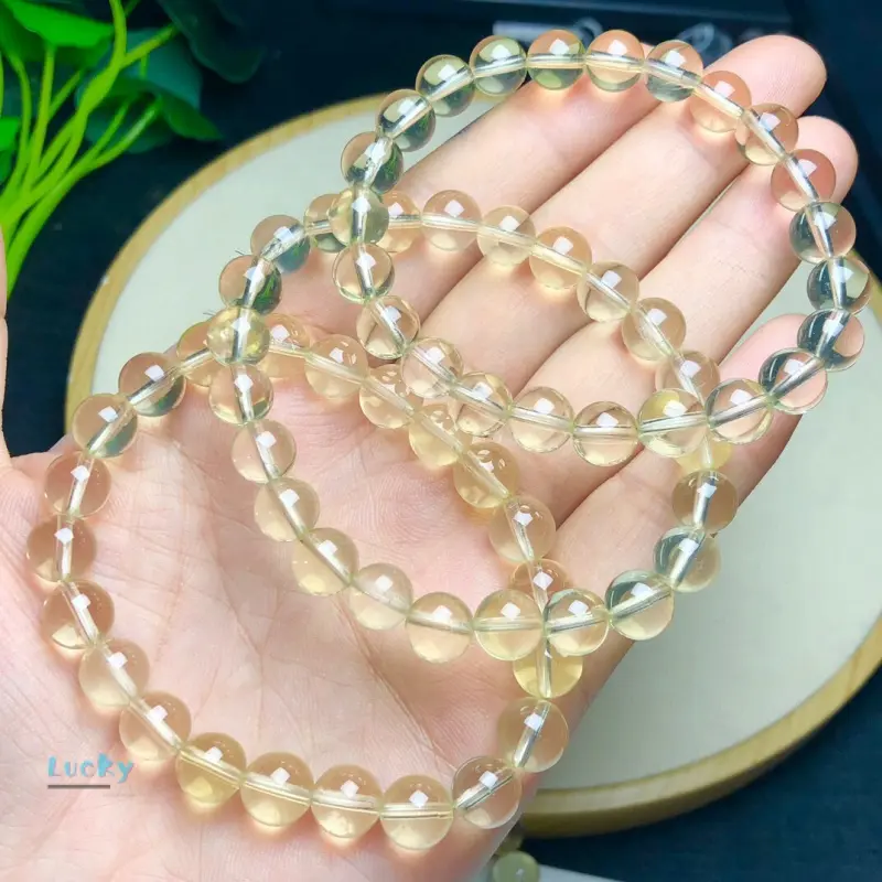 Vòng Tay Citrine Chanh Ánh Sao Tự Nhiên Cho Nữ, Vòng Tay Năng Lượng, Vòng Tay May Mắn, Vòng Tay Tình Yêu, Quà Sinh Nhật