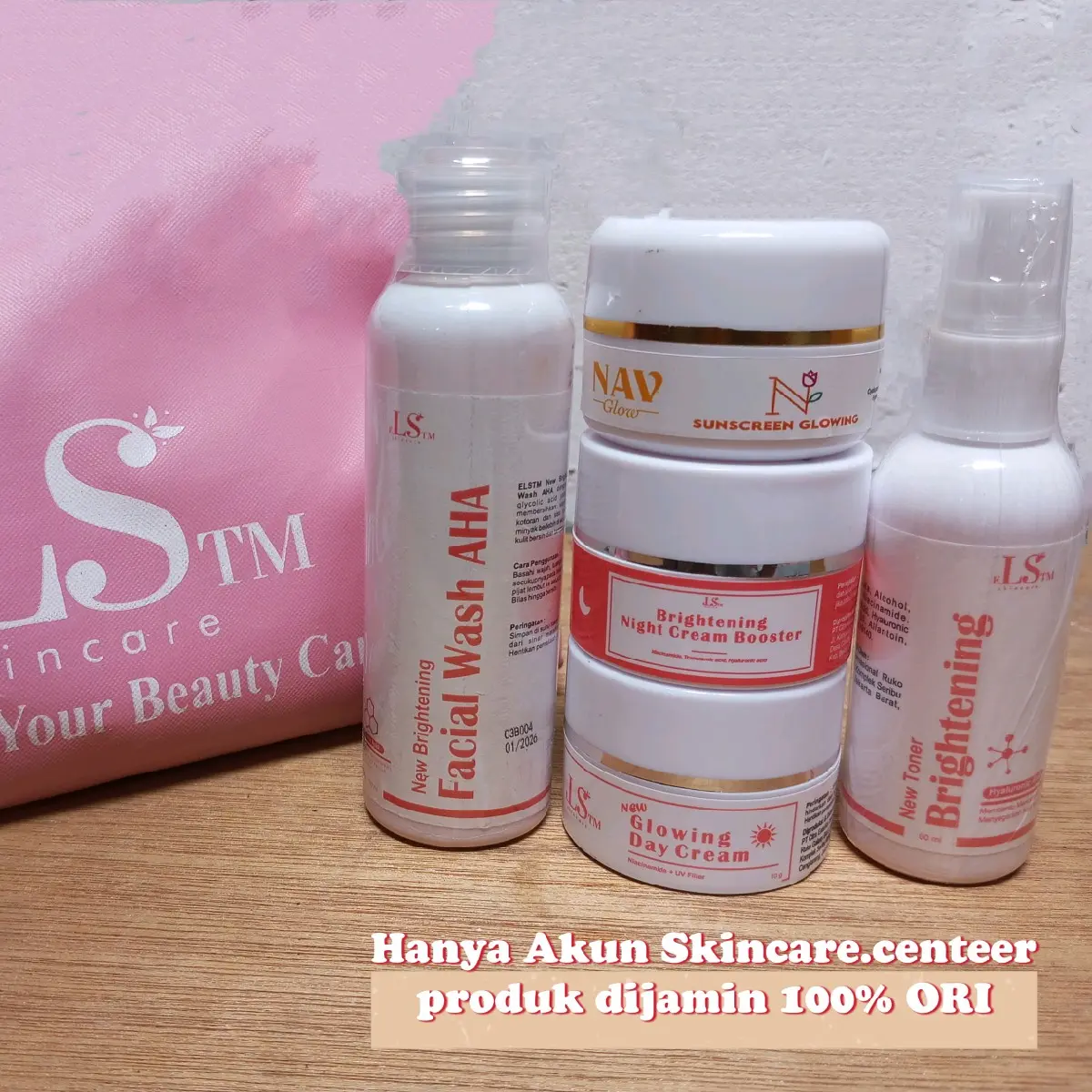 Paket LS Skincare Booster + NAV Suncreen