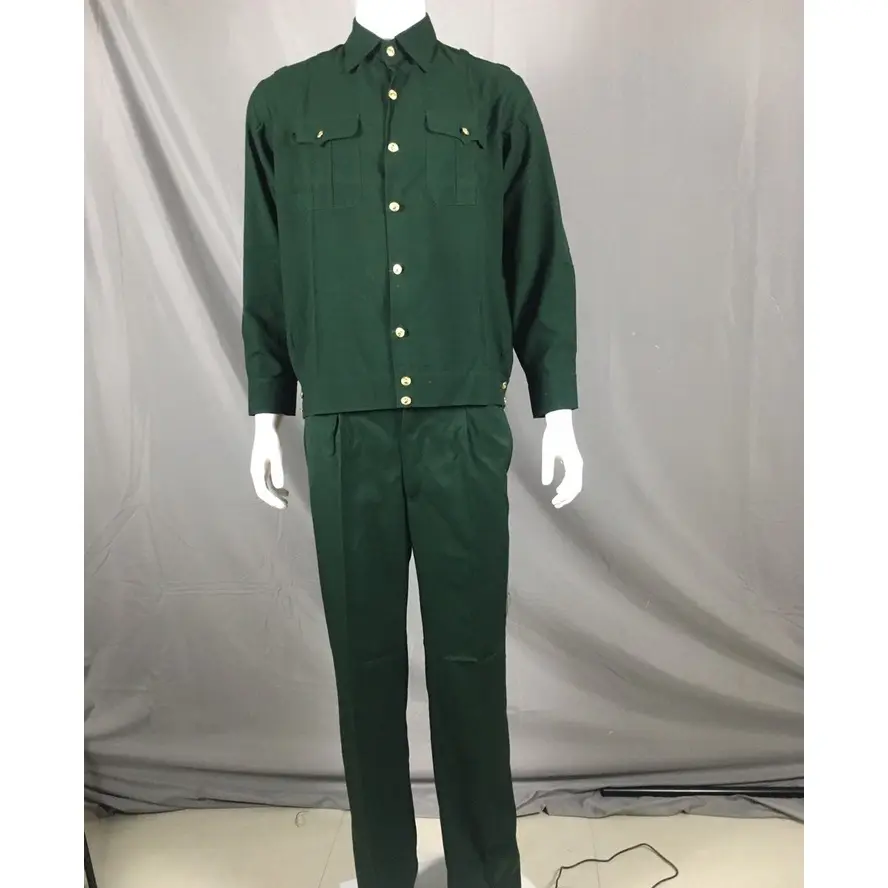 BỘ QUẦN ÁO XANH Ô LIU DÀI TAY - Annhienshop35