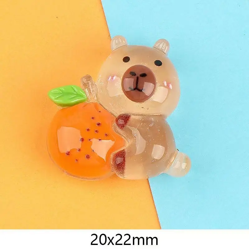 Combo 100 túi mù Capypara nâu. Dạ quang phát sáng trong bóng tối. Size 2 - 3 cm . Mô hình đồ chơi, Trang Trí, decor phòng, Phong Cảnh DIY Phụ Kiện túi mù Đồ Chơi Toy tui mup 5