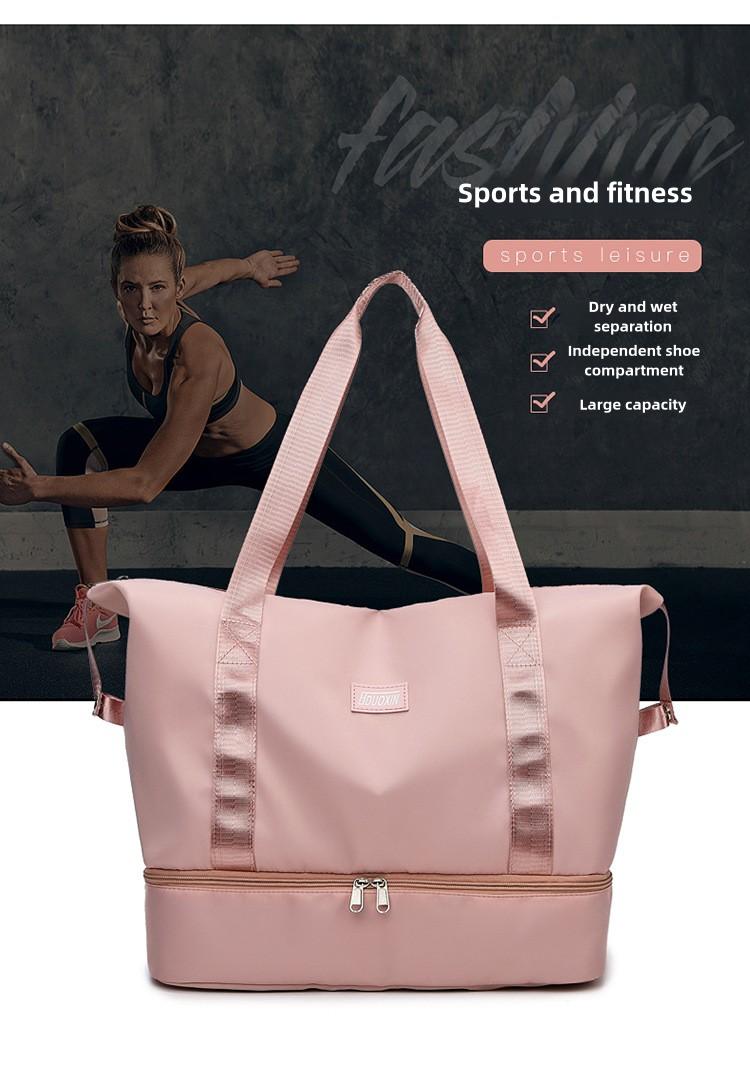 Product Introduction of Sports Workout Travel Handbag, Short Distance Lightweight Water-Proof Bag, Shoe Bag, New Portable Trolley Case, Large-Capacity Luggage Bag, Storage Gym Bag 0