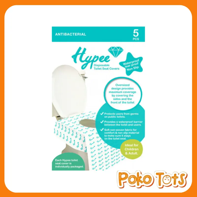 Hypee Pee Bag Seat Cover, Men, Girl, Bidet, Bib & Stand up Pee Disposable All Varian Hypee 6