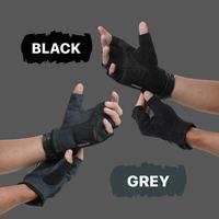 Gambar Mahameru Sarung Tangan Sepeda Motor Pendaki Gm Glove 017 - BLACK GREY dari Mahameru bandung Kota Bandung 1 Tokopedia