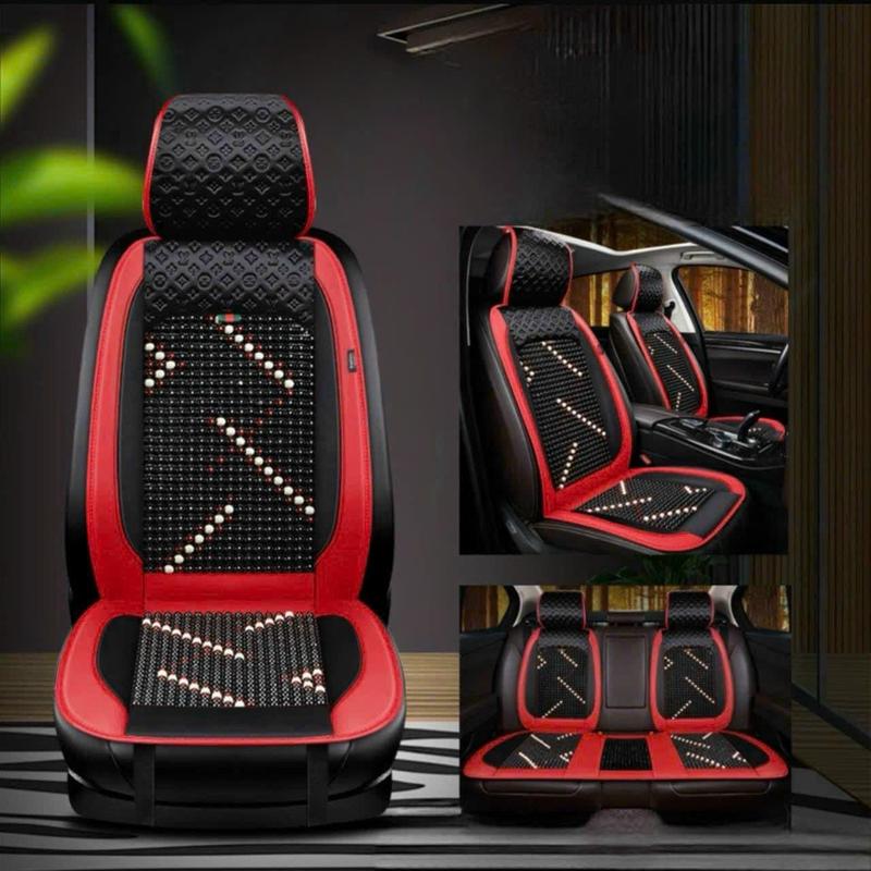 Dải lót ghế hạt gỗ chống mỏi lưng 3
