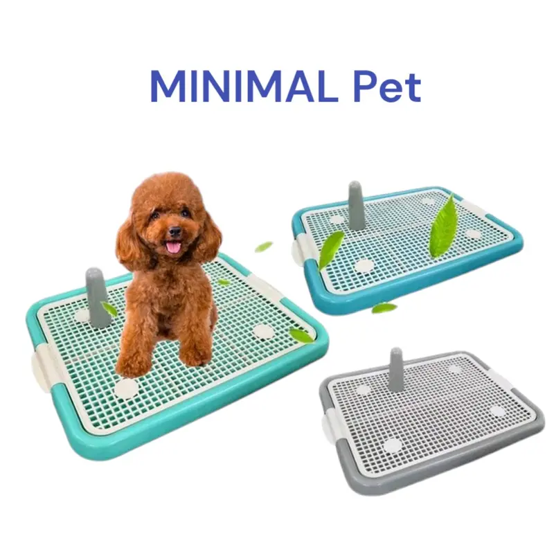 Khay Vệ Sinh Cho Chó Tiện Lợi 52x42x6CM Hỗ Trợ Huấn Luyện Cho Chó Đi Vệ Sinh Đúng Chỗ - MINIMAL Pet 0