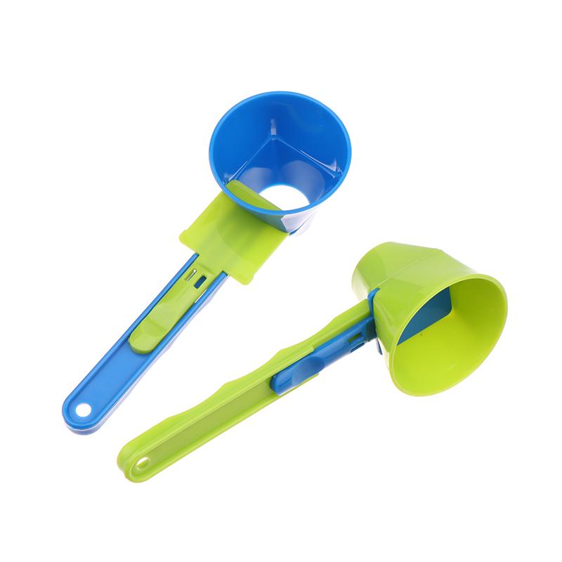 Product Introduction of Measuring Spoon Funnel With Longer Handle Powder Scoop For Water Bottle Water Bottle Scoop Funnel Funnel Scooper Precise 30
