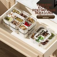 Gambar Tempat Penyimpanan Rempah-rempah atau bumbu dapur kulkas serbaguna - CJ36 (9 SEKAT ) dari YYDS Mall Kab. Tangerang 2 Tokopedia