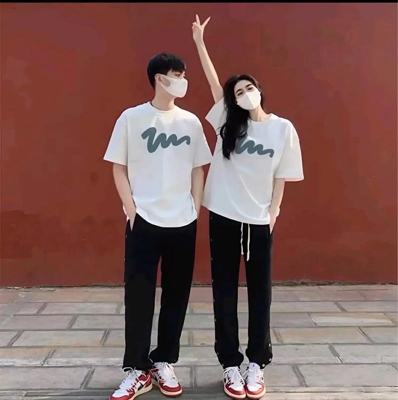 Product Introduction of Áo Thun Cặp Đôi Unisex – Áo Đôi Nam Nữ Phong Cách Hàn Quốc, ( Giá 1 Áo) Chất Cotton Mát Mịn Cao Cấp. 38