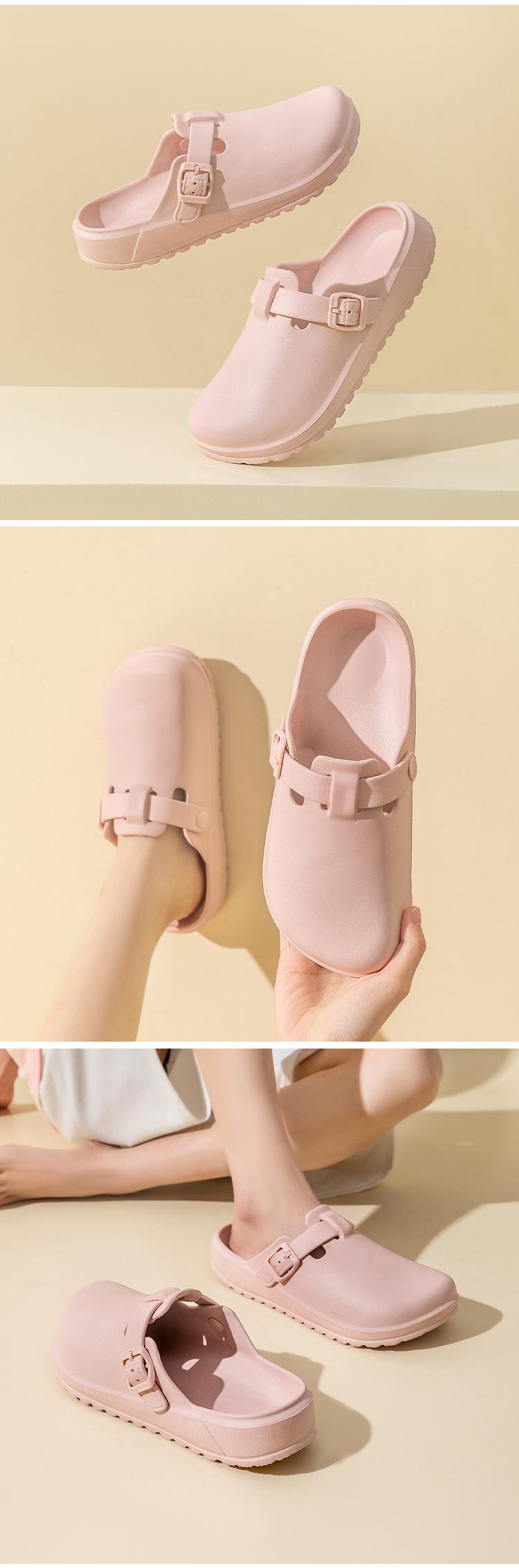 Product Introduction of Operating Shoes Medical Men's and Women's Breathable Closed Toe Slippers Doctor Nurse Laboratory Special Protective Hole Shoes Non-Slip Sandals 9