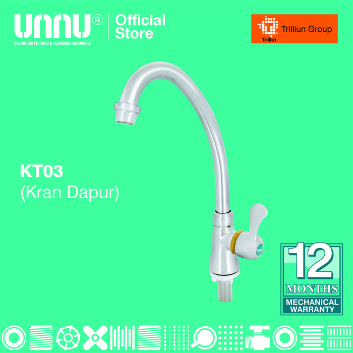 Gambar UNNU Kran Dapur - KT03 1/2" dari UNNU.official Kab. Gresik Tokopedia
