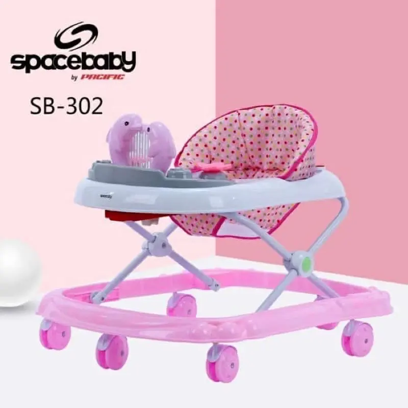 Baby Walker Spacebaby SB 302, SB 306, SB309 Music Mainan Bisa Dilepas Size Besar 8