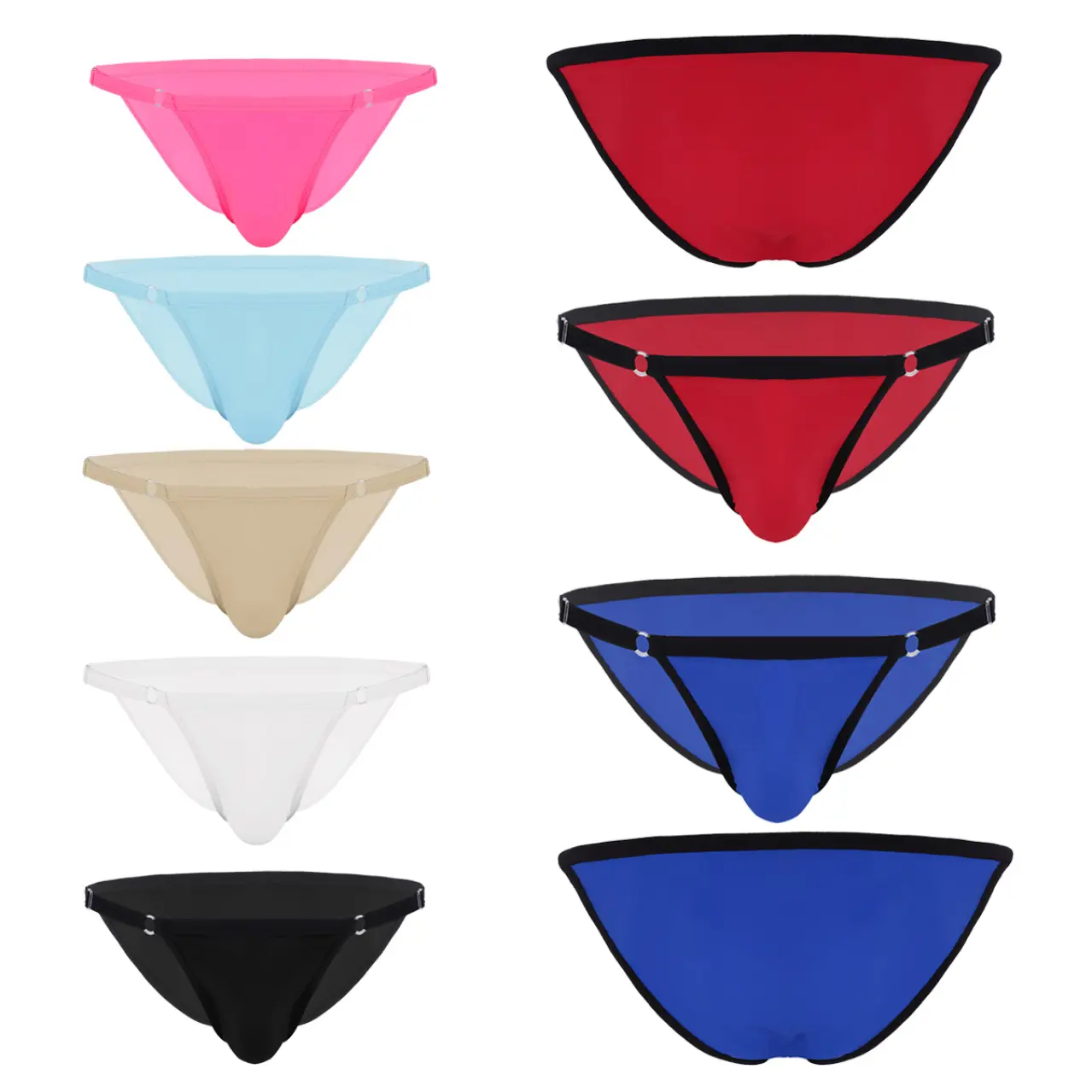 Quần Lót Bikini Nam, Sxiwei, G-string Thong G-String, Cạp Thấp Mượt Mà, Quần Lót Xuyên Trang Phục, Đồ Lót