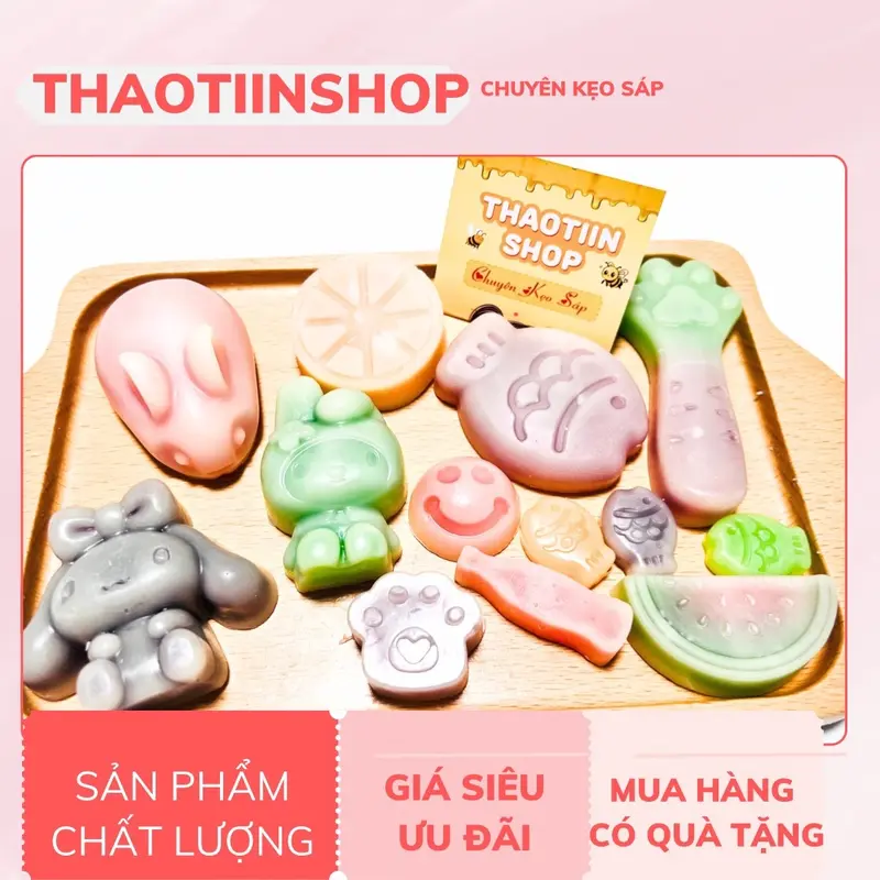 Kẹo sáp size lớn COMBO MUKBANG 129k ngẫu nhiên các hình ( 7-10 hình ) 0