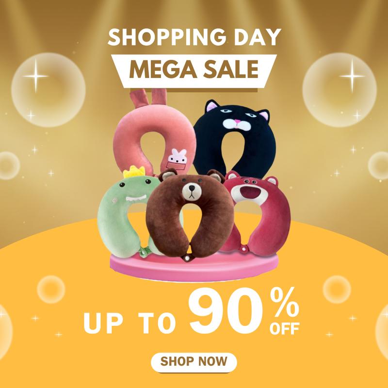 Gối cổ chữ U chống đau mỏi cổ và vai gáy dùng cho văn phòng gối tựa cổ đi máy bay ô tô loại 1