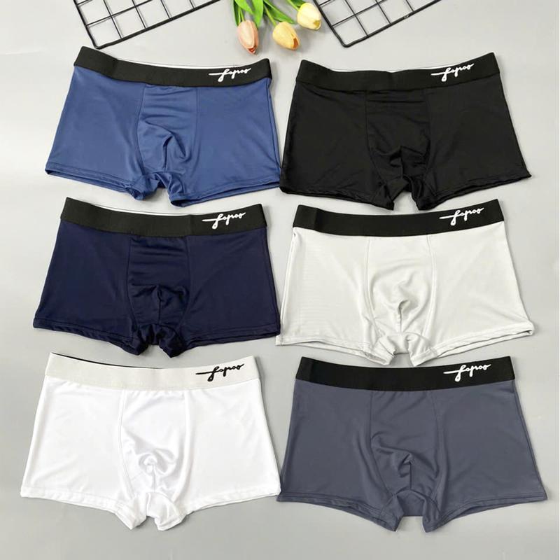  Combo Quần sịp đùi chữ kí sang trọng boxer nam thun lạnh co giãn 4 chiều mềm mịn thoáng mát quần lót nam màu đen trắng xám xanh Menswear Quần Boxer quần lót  kevin underwave  nam quần  lót 