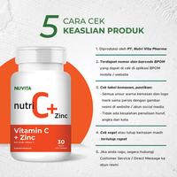 Gambar Nuvita Nutri C + Zinc - 30 Kaplet dari Natural Farm Kota Administrasi Jakarta Barat 4 Tokopedia