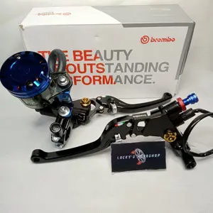 Master Rem Radial 98 Limited Plus Tabung Besar Twotone Blue PNP Ninja/CBR/Satria Fu/RX King/Vario/Aerox/Mio/Sonic/Beat/Fino/Scoopy/Xride Dan Lain-lain motorcycle - SumoVariasi