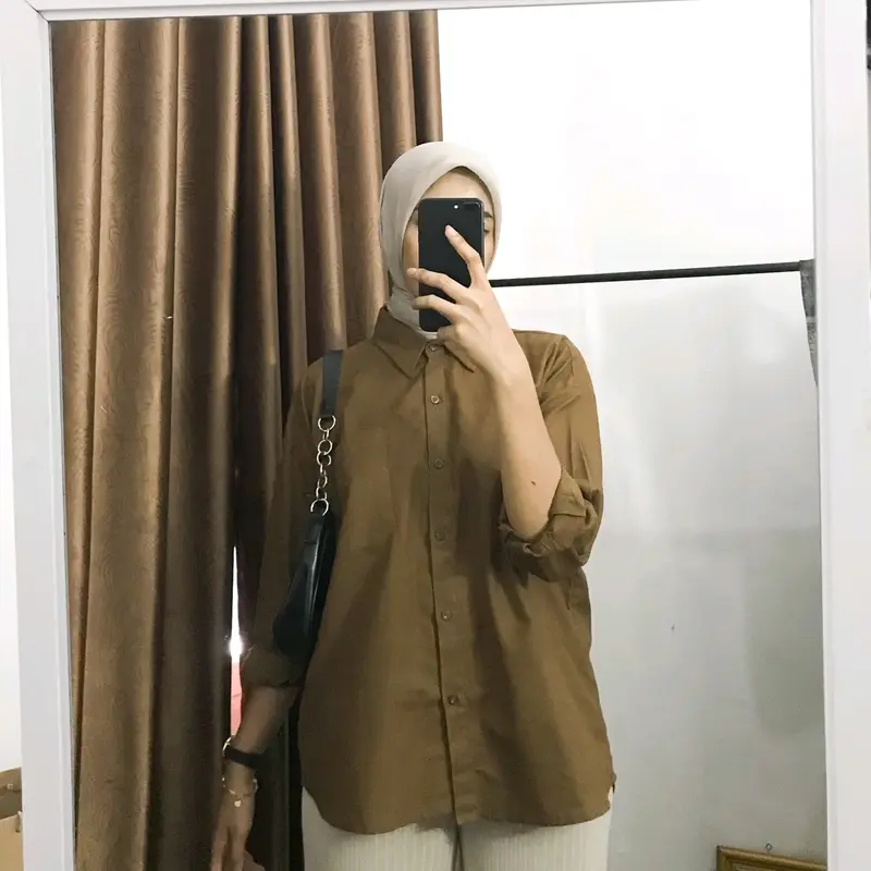 KEMEJA BASIC LINEN OVERSIZE 2