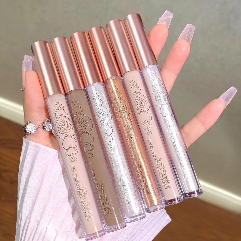 Highlight Concealer Stick, Makeup Highlighter Stick, Makeup Cream for Contouring, Highlighting, Concealing, Shadow Drawing, Portable Makeup Cream Stick 3