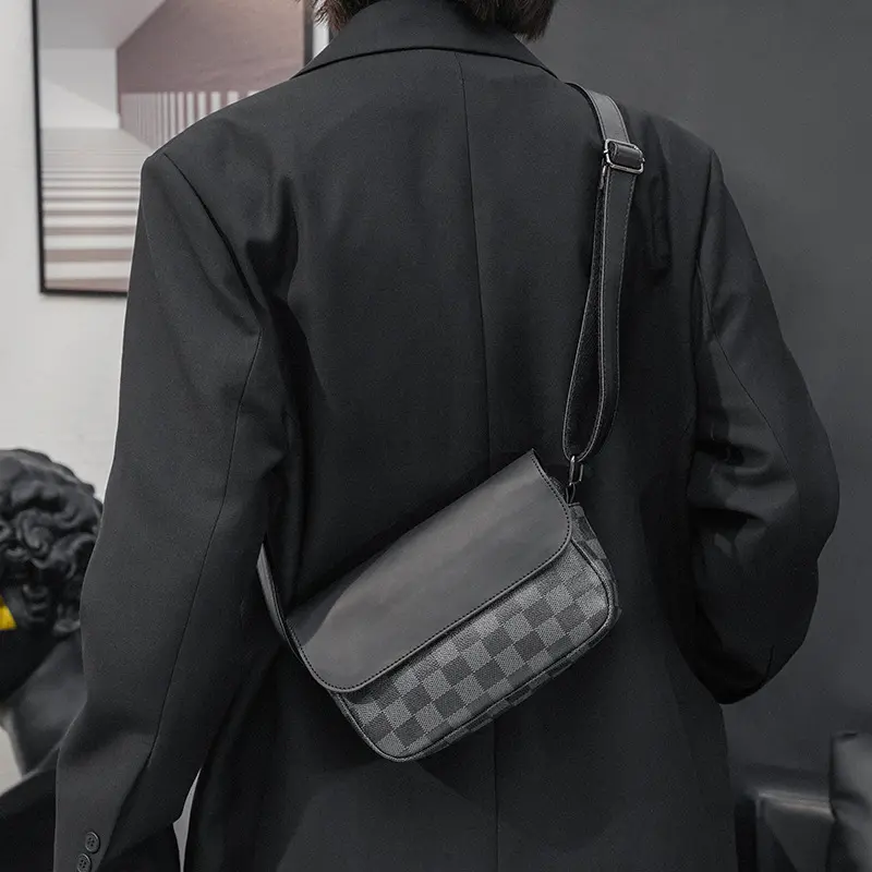 Túi Đeo Chéo Nam Cao Cấp Kiểu Dáng Thời Trang Cá Tính Dùng Cho Đi Chơi 68016 Bag Da Đeo Vai