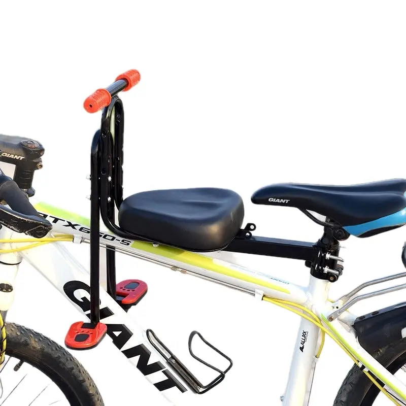 Ghế Trẻ Em Đi Xe Đạp Địa Hình, Đệm ngồi xếp gọn, Ghế lắp xe đạp chở Bé Gắn Xe Đạp Đạp Xe Đạp Sport Đồng