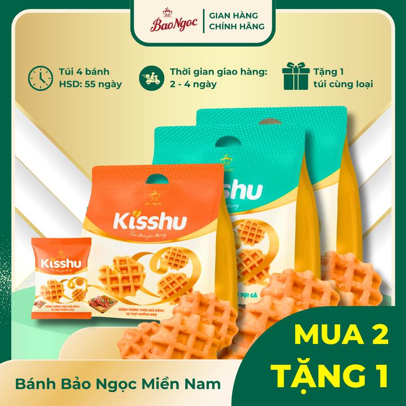 COMBO Mua 2 Tặng 1 Bánh Mì Bông Lan Sợi Gà Sợi thịt BBQ Trứng Sữa Tươi Tiếp Sức Cho Cả Ngày Năng Động Bánh Mì Tươi Bảo Ngọc