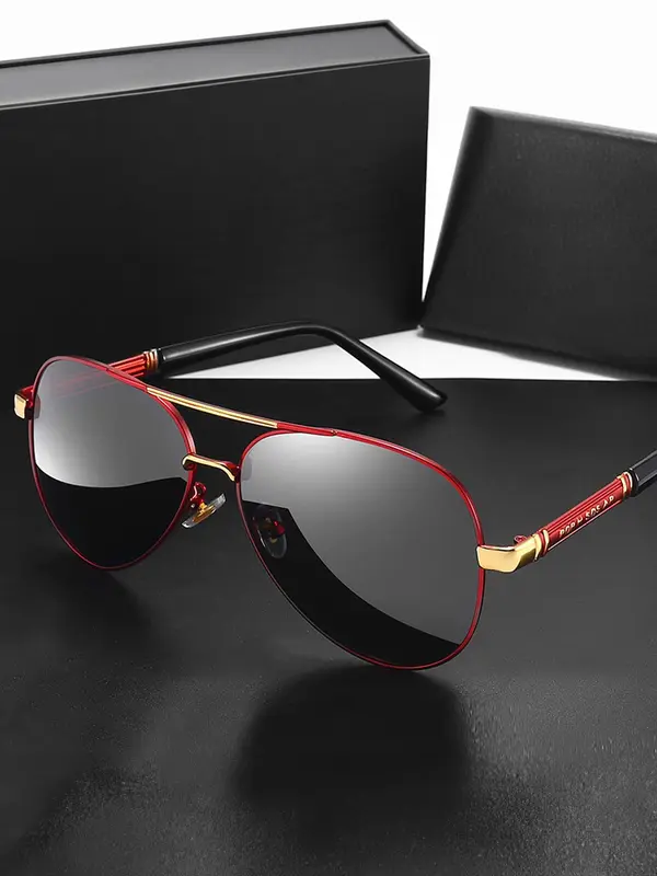 Sunglass Trends 2024 Casual Aviator Top Bar Design Teardrop Aviator Eyeglass, Simple Cool Sunglasses Trends for Women for Everyday Use, Summer Vacation Beach Sunglasses, Travel Styling Accessories 4