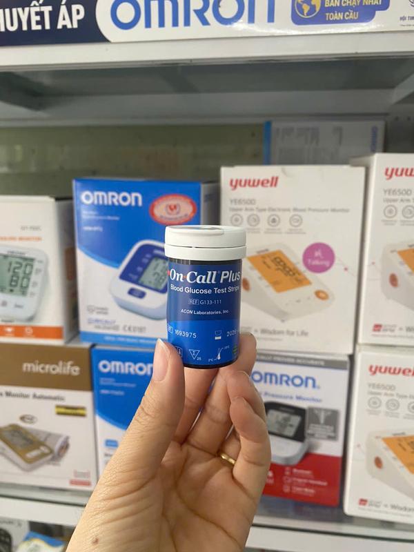 Que test Oncall Plus - cho máy đo đường huyết Oncall Plus 5