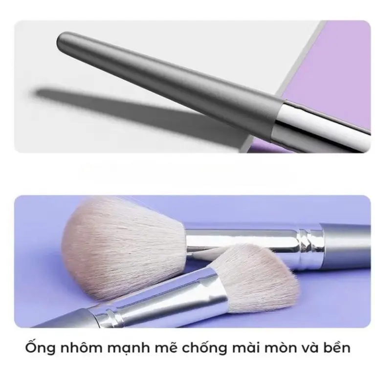 Bộ Cọ Trang Điểm 14 Cây Cao Cấp Chuyên Dụng Lông Mịn Mềm Mại Dễ Sử Dụng SWEET BEAUTY 8